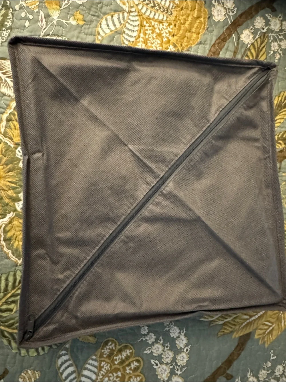 NEW! Gray Fabric Drawer Organizer with 24 Compartments